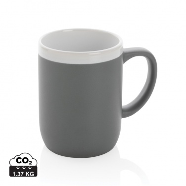 Logo trade advertising product photo of: Ceramic mug with white rim 300ml