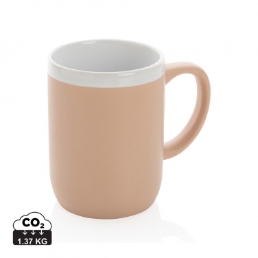 Logotrade advertising product image of: Ceramic mug with white rim 300ml