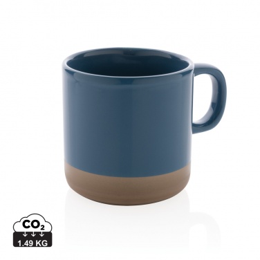 Logo trade corporate gifts picture of: Glazed ceramic mug 360ml