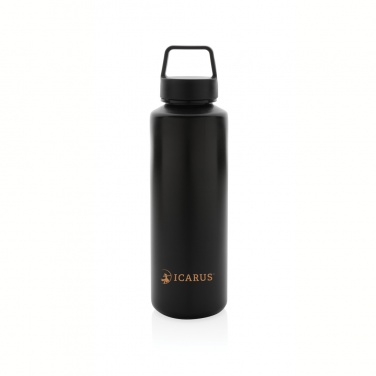 Logo trade promotional giveaway photo of: RCS certified recycled PP water bottle with handle