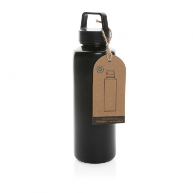 Logotrade promotional product picture of: RCS certified recycled PP water bottle with handle