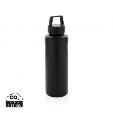 Logotrade corporate gift picture of: RCS certified recycled PP water bottle with handle