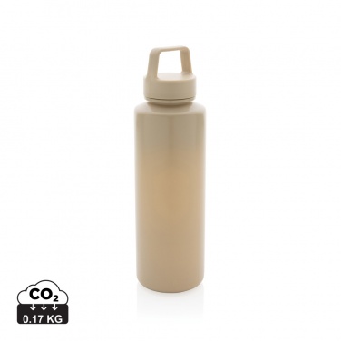 Logo trade promotional gifts picture of: RCS certified recycled PP water bottle with handle