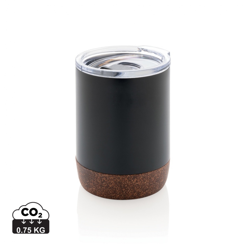 Logo trade advertising products image of: RCS Re-steel cork small vacuum coffee mug