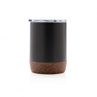 Logo trade promotional products image of: RCS Re-steel cork small vacuum coffee mug