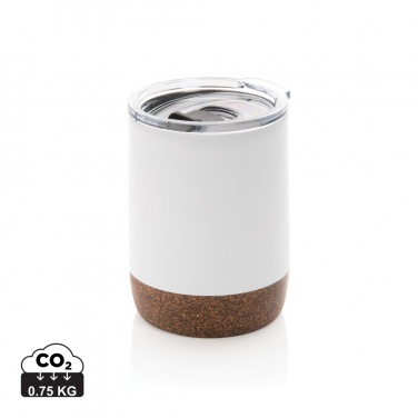 Logo trade corporate gift photo of: RCS Re-steel cork small vacuum coffee mug