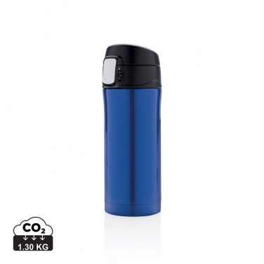 Logo trade business gift photo of: RCS Recycled stainless steel easy lock vacuum mug