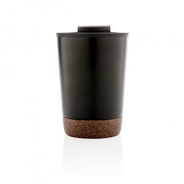 Logotrade promotional merchandise picture of: GRS RPP stainless steel cork coffee tumbler