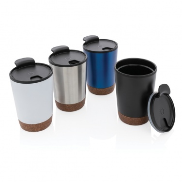 Logotrade promotional item picture of: GRS RPP stainless steel cork coffee tumbler