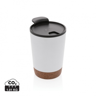 Logotrade advertising product picture of: GRS RPP stainless steel cork coffee tumbler