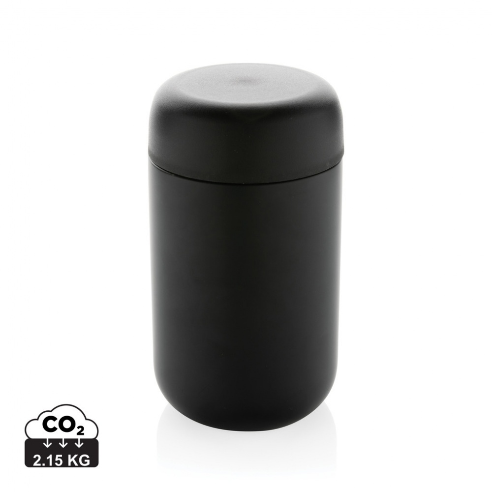 Logo trade promotional items image of: Brew RCS certified recycled stainless steel vacuum tumbler