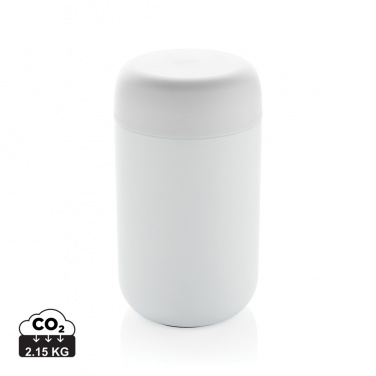 Logo trade business gifts image of: Brew RCS certified recycled stainless steel vacuum tumbler