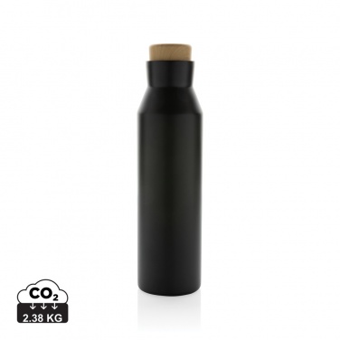 Logo trade promotional merchandise picture of: Gaia RCS certified recycled stainless steel vacuum bottle