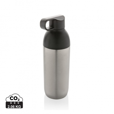 Logo trade advertising product photo of: Flow RCS recycled stainless steel vacuum bottle