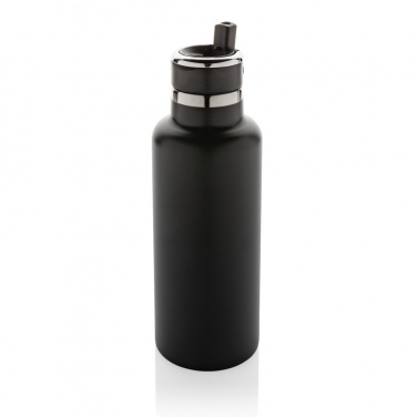 Logotrade corporate gift image of: Hydro RCS recycled stainless steel vacuum bottle with spout