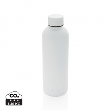 Logotrade promotional merchandise picture of: RCS Recycled stainless steel Impact vacuum bottle