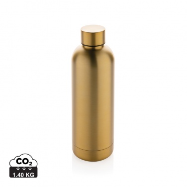 Logotrade promotional giveaway picture of: RCS Recycled stainless steel Impact vacuum bottle