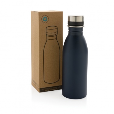 Logotrade advertising product image of: RCS Recycled stainless steel deluxe water bottle