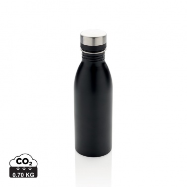 Logo trade corporate gifts picture of: RCS Recycled stainless steel deluxe water bottle