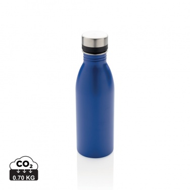 Logotrade corporate gift picture of: RCS Recycled stainless steel deluxe water bottle