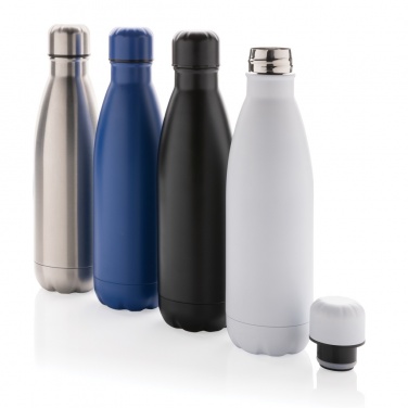 Logo trade promotional product photo of: Eureka RCS certified re-steel single wall water bottle