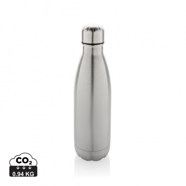 Logo trade promotional product photo of: Eureka RCS certified re-steel single wall water bottle