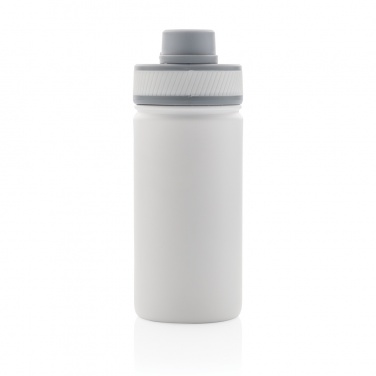 Logo trade promotional gifts picture of: Vacuum stainless steel bottle with sports lid 550ml