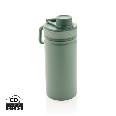 Logo trade promotional product photo of: Vacuum stainless steel bottle with sports lid 550ml