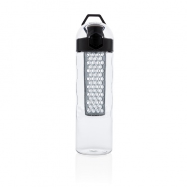 Logo trade corporate gifts image of: Honeycomb lockable leak proof infuser bottle