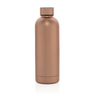 Logo trade promotional items image of: Impact stainless steel double wall vacuum bottle