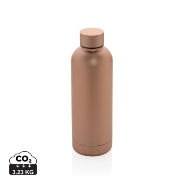 Logo trade promotional giveaways image of: Impact stainless steel double wall vacuum bottle