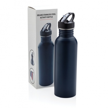 Logo trade promotional gifts image of: Deluxe stainless steel activity bottle