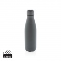 Solid colour vacuum stainless steel bottle 500 ml, grey