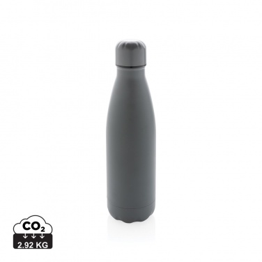 Logotrade promotional giveaway picture of: Solid colour vacuum stainless steel bottle 500 ml