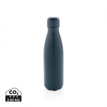 Logotrade promotional item picture of: Solid colour vacuum stainless steel bottle 500 ml