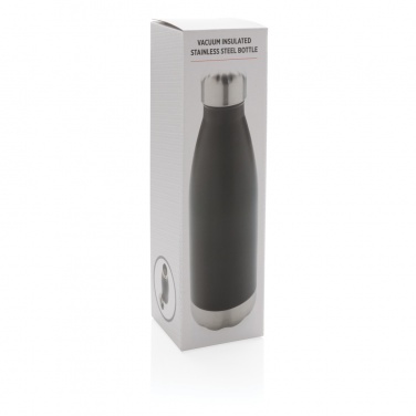 Logo trade advertising products image of: Vacuum insulated stainless steel bottle