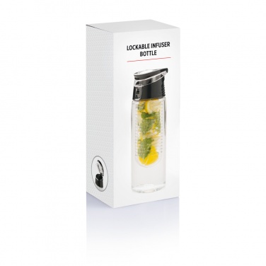 Logo trade promotional merchandise photo of: Lockable infuser bottle