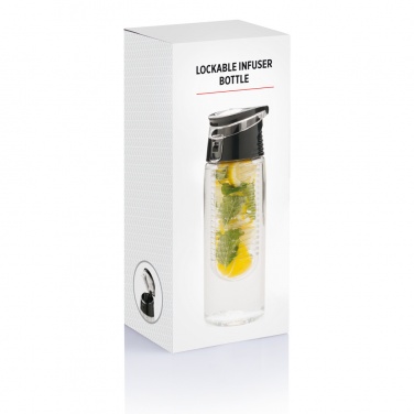 Logo trade promotional merchandise image of: Lockable infuser bottle