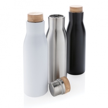 Logo trade corporate gifts picture of: Clima leakproof vacuum bottle with steel lid