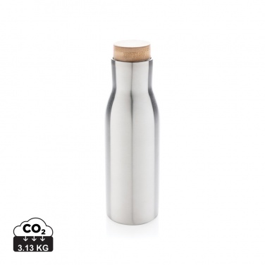 Logotrade promotional product picture of: Clima leakproof vacuum bottle with steel lid