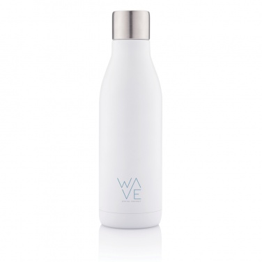 Logo trade corporate gifts picture of: UV-C steriliser vacuum stainless steel bottle