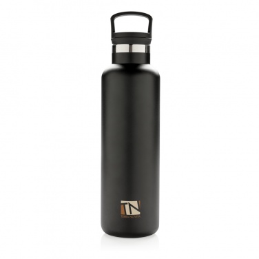 Logo trade promotional giveaway photo of: Vacuum insulated leak proof standard mouth bottle