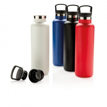 Logotrade business gift image of: Vacuum insulated leak proof standard mouth bottle