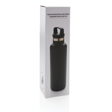 Logotrade advertising products photo of: Vacuum insulated leak proof standard mouth bottle