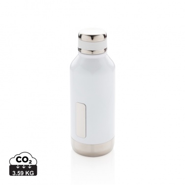 Logotrade business gift image of: Leak proof vacuum bottle with logo plate