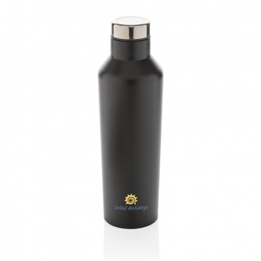 Logo trade business gift photo of: Modern vacuum stainless steel water bottle