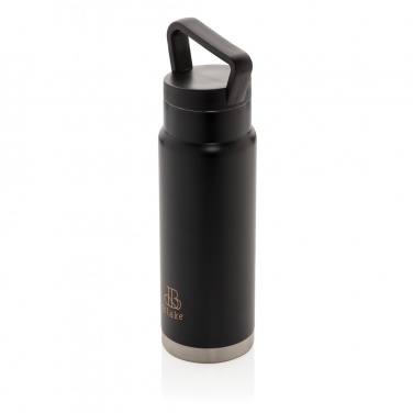 Logo trade promotional product photo of: Leakproof vacuum on-the-go bottle with handle