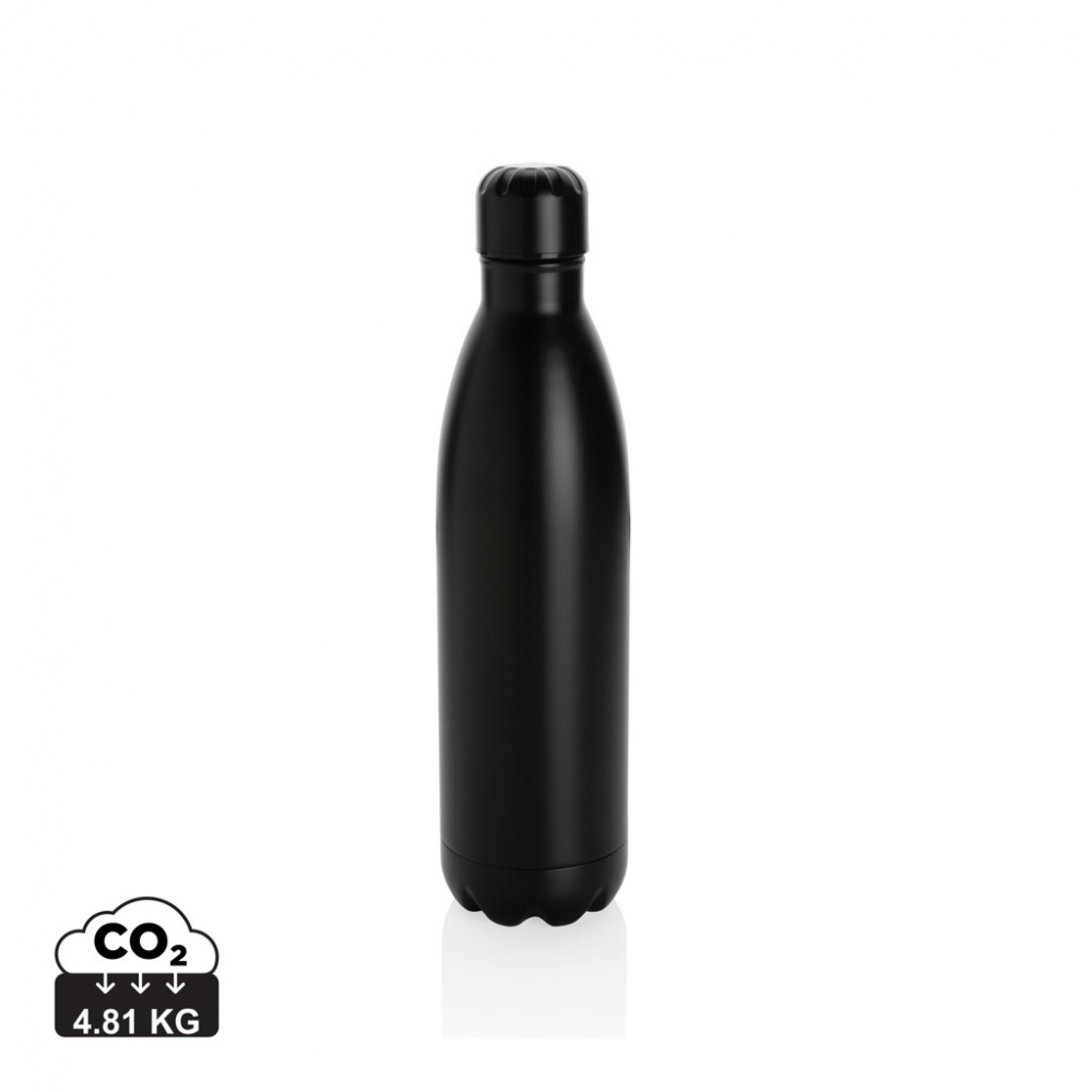 Logo trade promotional gifts picture of: Solid colour vacuum stainless steel bottle 750ml