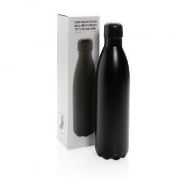 Logotrade promotional items photo of: Solid colour vacuum stainless steel bottle 750ml