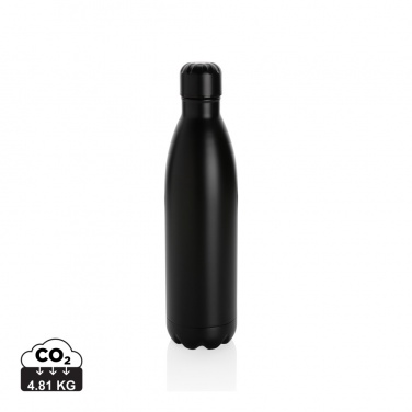 Logo trade promotional merchandise picture of: Solid colour vacuum stainless steel bottle 750ml